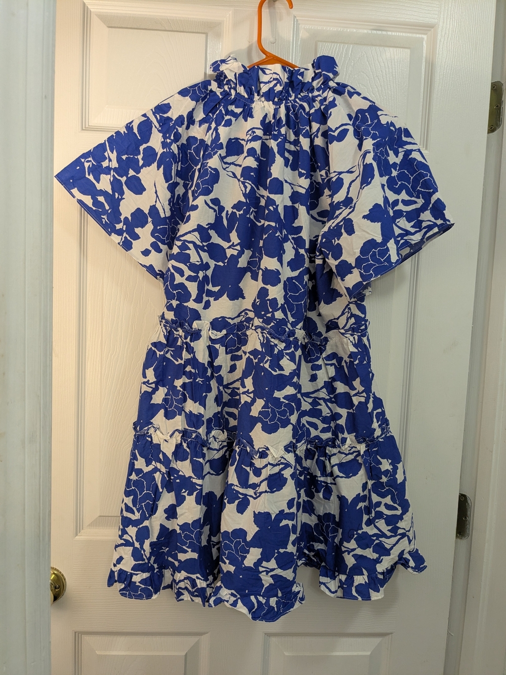 Tuckernuck Blue and White Floral Tiered Dress - Picture 13 of 13